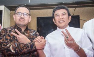 FOTO PILKADA 2018 : Rhoma Irama Dukung Sudirman-Ida