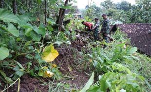 BENCANA WONOGIRI : Lokasi Baru Tanah Bergerak di Jagir Purwantoro Rawan Longsor