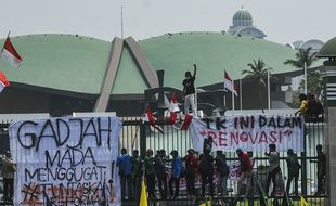 49 Pendemo di Senayan Jadi Tersangka Tindakan Melawan Hukum