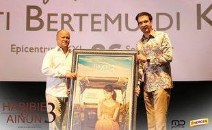 Film Terbaru Habibie&Ainun 3 Bikin Putra Sulung BJ Habibie Nangis