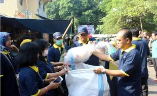 Pasar Bunder Sumbang Sampah Terbanyak di Sragen