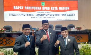 Pimpinan DPRD Kota Madiun Dilantik