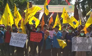 PMII Kudus Demo KPK, Begini Opini Yang Ditebar…