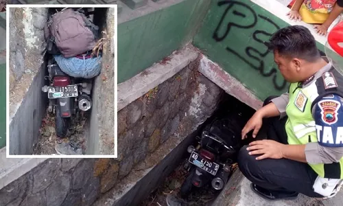 Sepeda Motor Terperosok di Lorong Jembatan Giripurwo Wonogiri, Pengendara Meninggal