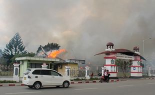 17 Orang Tewas Dalam Kerusuhan Wamena, Terjebak Gedung Terbakar