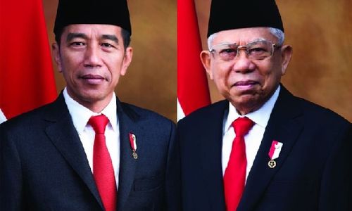 Kemensetneg Terbitkan Foto Resmi Presiden dan Wakil Presiden