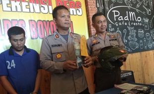 Inilah Raja Tipu! Pikat Jomblo Via Medsos Bawa Kabur 17 Motor Diringkus Polres Boyolali