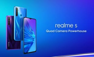 Spesifikasi Lengkap Realme 5: Harga Mulai Rp1,9 Juta, Punya Kamera Empat