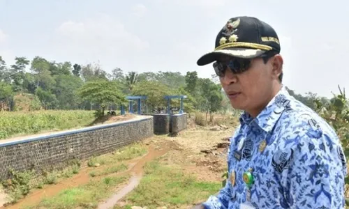 Kemarau & Pertambangan Bikin Sawah 4 Desa Kabupaten Batang Kekeringan