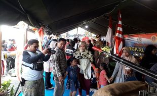 Pameran Alutsista di Ambarawa Diserbu Warga USA