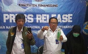 BNN Temanggung Cokok Penjahit Pengisap Sabu-Sabu