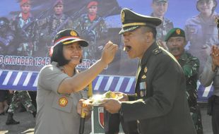 Seusai Upacara Makodim Wonogiri Diserbu Polisi: Selamat Ulang Tahun!