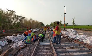 Jalur Ganda Stasiun Geneng-Babadan Siap Dilewati, Masyarakat Diminta Waspada di Perlintasan KA