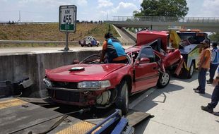 Kecelakaan di Tol Bawen-Salatiga, 3 Nyawa Melayang