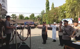 Lantik Kasatlantas dan Kasatreskrim Baru, Begini Pesan Kapolres Sragen