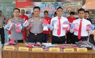 Polisi Cilacap Amankan ½ kg Sabu-Sabu