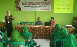 Dinsos Edukasi Progresa ke Pelajar Kota Magelang