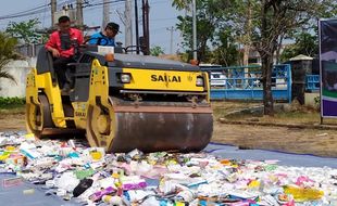 BBPOM Semarang Musnahkan Obat dan Kosmetik Ilegal Rp3 Miliar