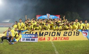 Persiku Rebut Gelar Juara Liga 3 Zona Jateng