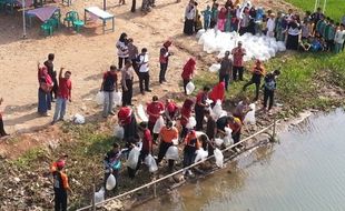 40.000 Benih Ikan Baceman Ditebar di Sungai Serayu, Ini Tujuannya...