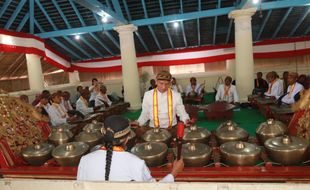 Ditabuh Nonstop Sepekan, Begini Asal Usul Sepasang Gamelan Sekaten Keraton Solo