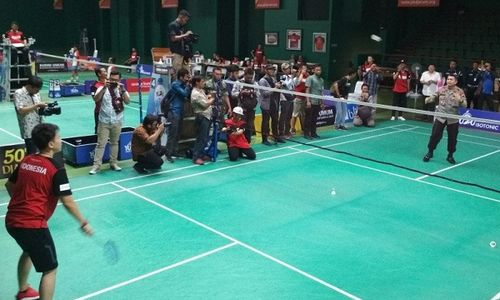 Kapolda Jateng Ramaikan Audisi Bulu Tangkis PB Djarum di Kudus