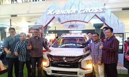 Mitsubishi Optimistis Xpander Cross Diterima Jateng