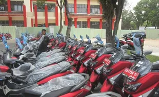 Bupati Klaten Bagikan Yamaha NMax ke 401 Kades dan Lurah Pekan Depan