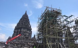 7 Candi Perwara di Prambanan dan Sekitarnya Rampung Dipugar