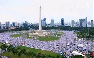 Reuni 212 Doakan Jokowi dan Maruf Amin, Netizen Curiga: 100 Persen Enggak Tulus!!