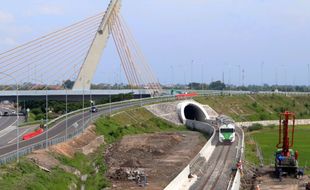 KA Bandara Adi Soemarmo-Solo Balapan Diuji Coba Sampai Sabtu