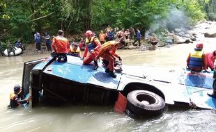 Sopir Ugal-Ugalan, Ini Fakta Kecelakaan Maut Bus Sriwijaya Terjun ke Jurang di Pagar Alam