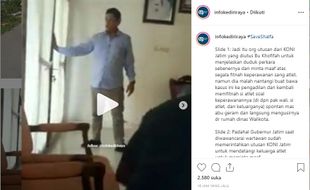 Wali Kota Kediri Usir Utusan KONI Jatim, Videonya Viral