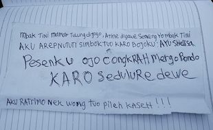 Ini Isi Surat Wasiat Suami Sheli yang Kerangkanya Ditemukan di Septic Tank