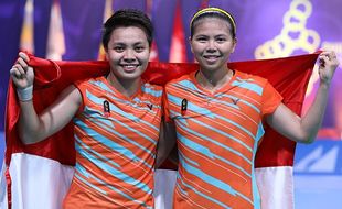 Greysia/Apriyani Menangi Perang Saudara di Indonesia Open 2021