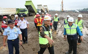 Proyek Bandara Purbalingga Baru Capai 14%