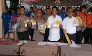 Di Ujung Tahun, Polres Batang Ekspose 4 Kasus Narkoba