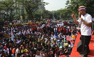 3.000 Pelajar Berunjuk Rasa di Kantor Gubernur Jateng, Ada Apa?