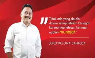 Joko Paloma Santosa Ajak Masyarakat Hidup Sehat