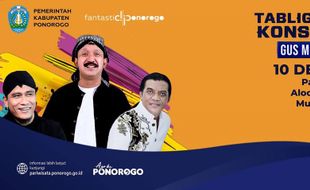 Didi Kempot dan Gus Miftah Akan Tampil di Ponorogo Selasa Besok