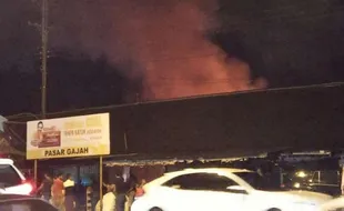 Pasar Gajah Demak Terbakar Lagi