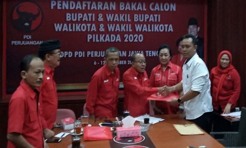 Ketua Golkar Purbalingga Nyalon Cawabup di DPD PDIP