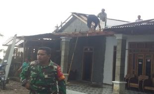 13 Rumah di Wonogiri Rusak Diterjang Puting Beliung