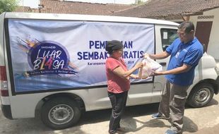 Rayakan HUT, Indaco Bagikan 600 Paket Sembako Gratis di Karanganyar