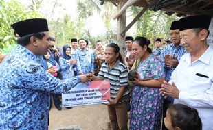 Peringatan HUT Korpri Jateng Diwarnai Perbaikan RTLH