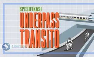 Underpass Transito Solo Bisa Dilewati Akhir September 2020