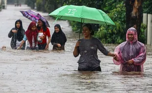 Cuaca Ekstrem Jabodetabek hingga Februari 2020, BNPB Peringatkan Warga