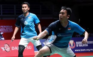 2 Ganda Putra Indonesia Lolos ke Semifinal Malaysia Masters 2020