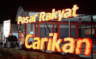 Pasar Carikan Sukoharjo Beroperasi 24 Jam, Malam Jadi Pusat Kuliner