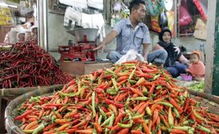 Harga Cabai Rawit Merah di Sukoharjo Turun Rp10.000/Kg